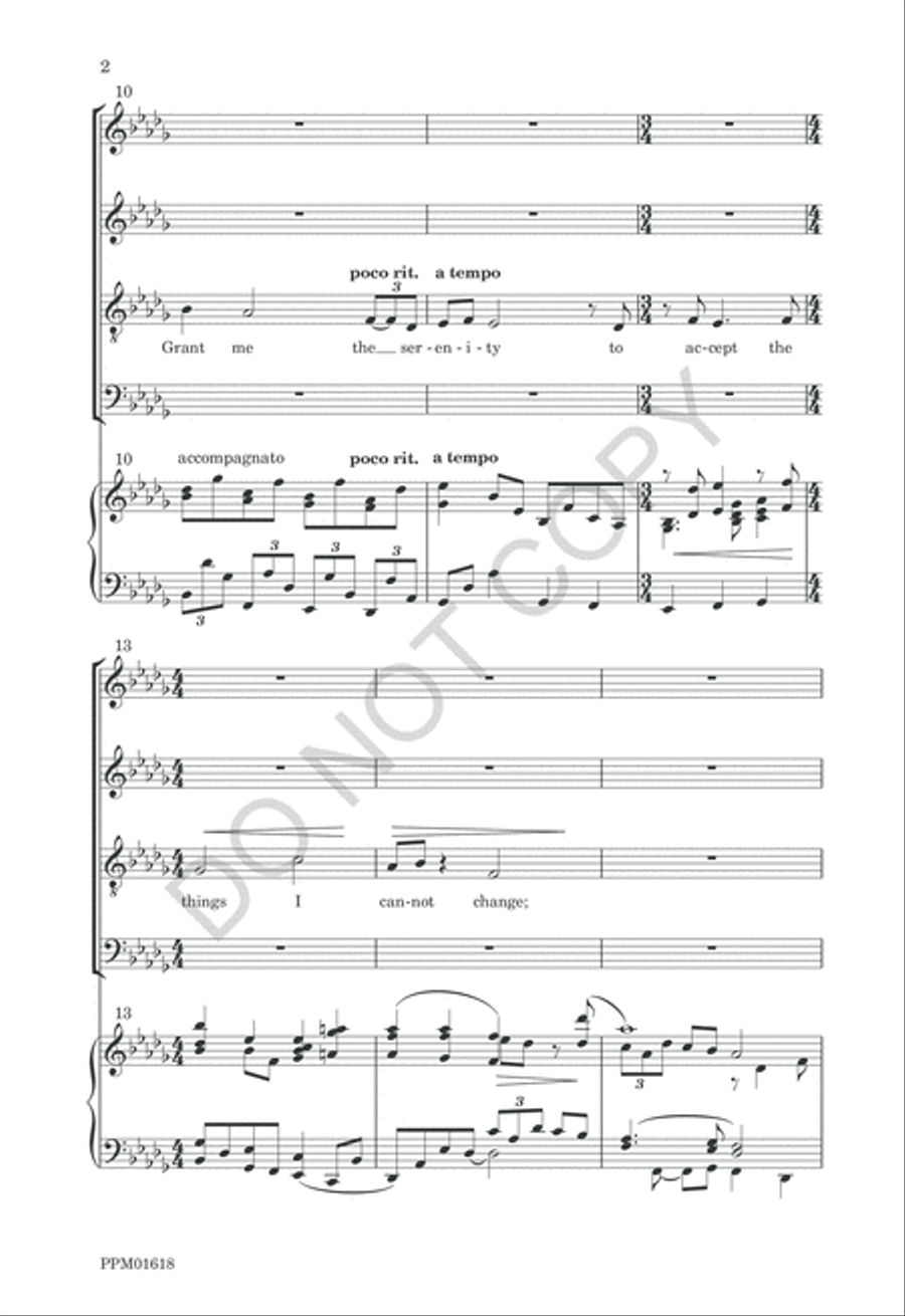 Serenity 4-Part scores gallery preview page 5