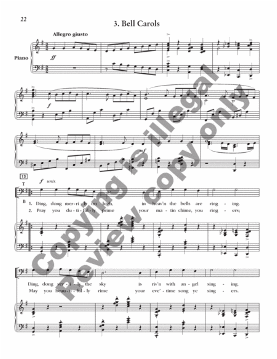 Christmas Ornaments Christmas Ornaments 4-Part scores gallery preview page 29
