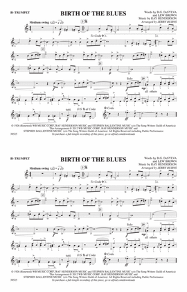 Birth of the Blues: 1st B-flat Trumpet