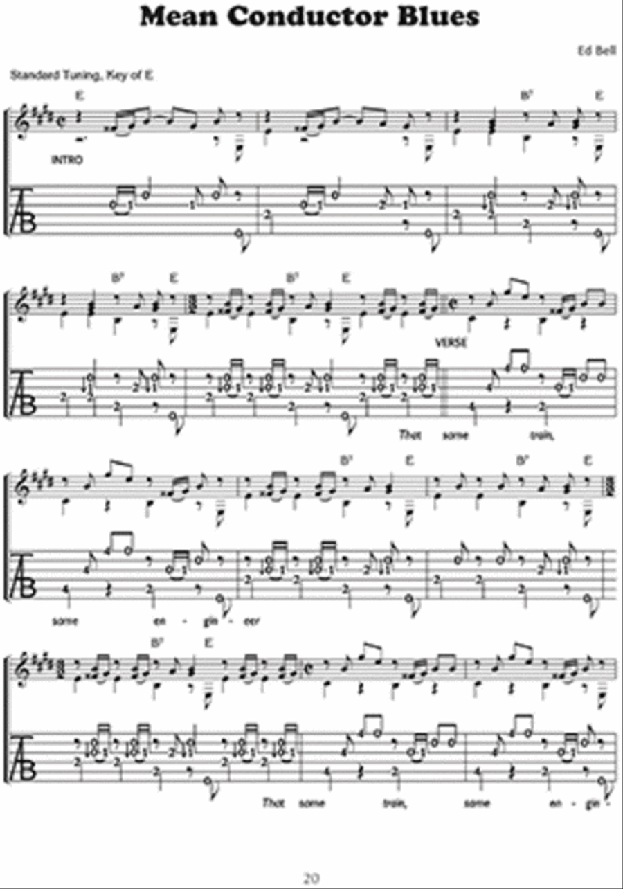 John Miller's Country Blues Guitar Collection Electric Guitar scores gallery preview page 3