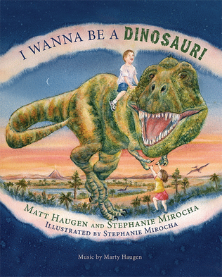 Book cover for I Wanna Be a Dinosaur