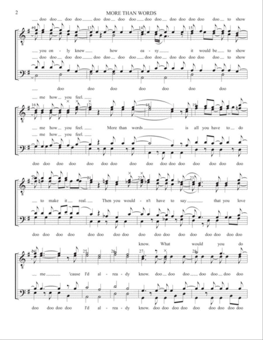 More Than Words Small Ensemble scores gallery preview page 2