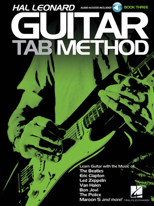 Book cover for Hal Leonard Guitar Tab Method – Book 3