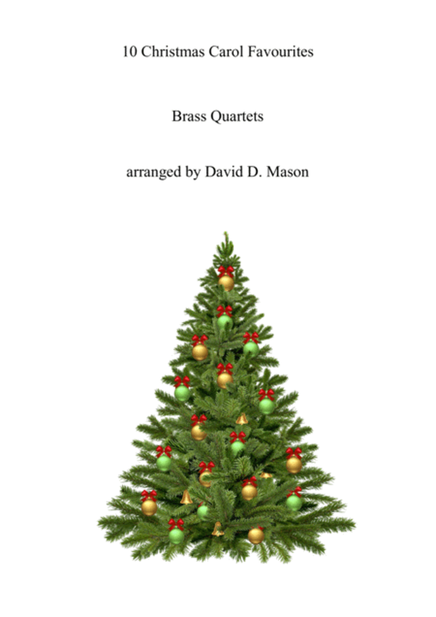 10 Christmas Carol Favourites for Brass Quartet image number null