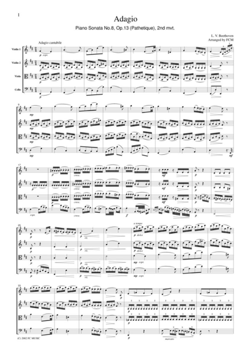 Beethoven Piano Sonata No.8, Op.13 (Pathetique), 2nd mvt.