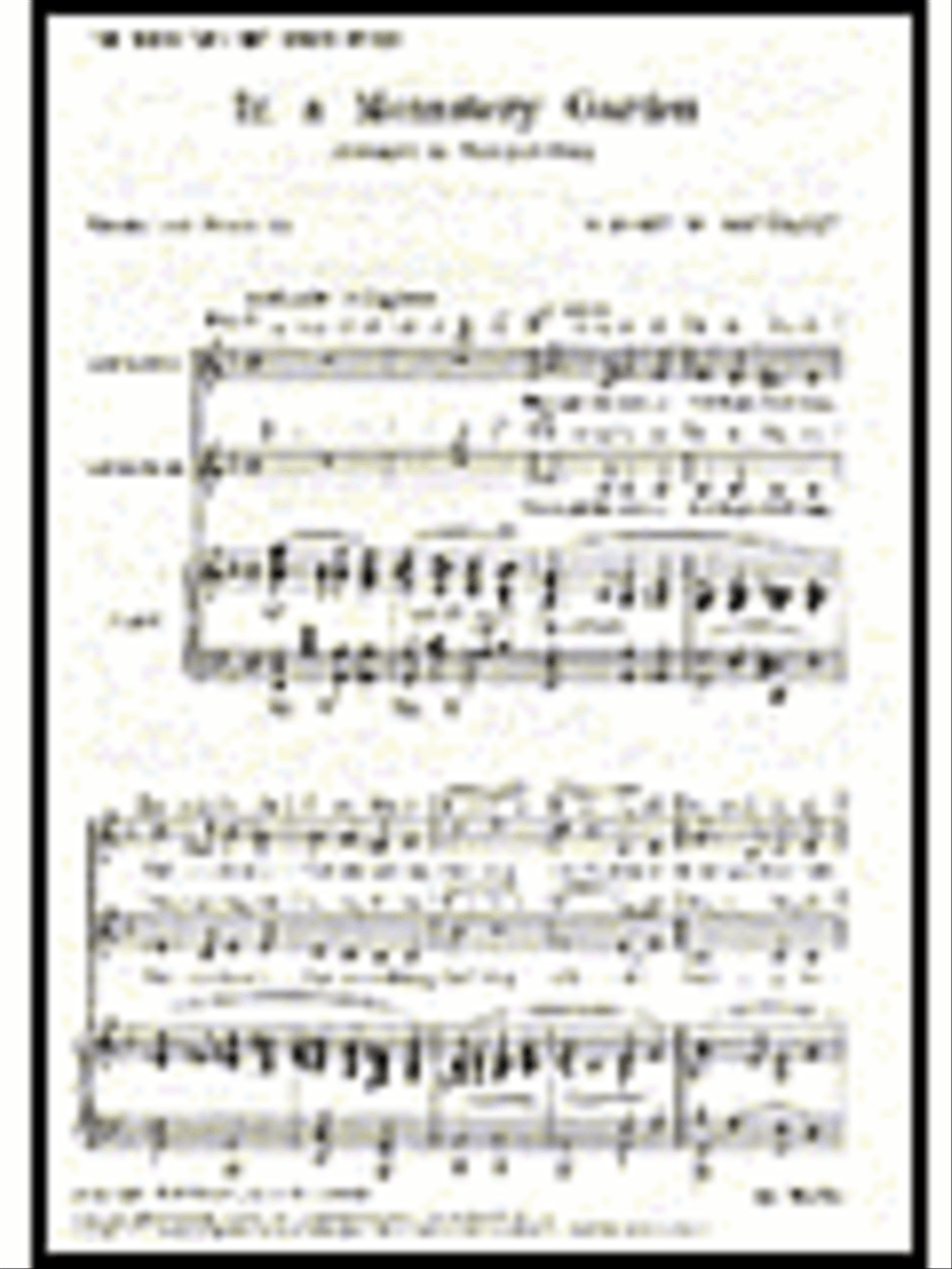 In a Monastery Garden Choir scores gallery preview page 1
