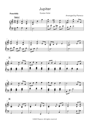 Jupiter - Easy Piano