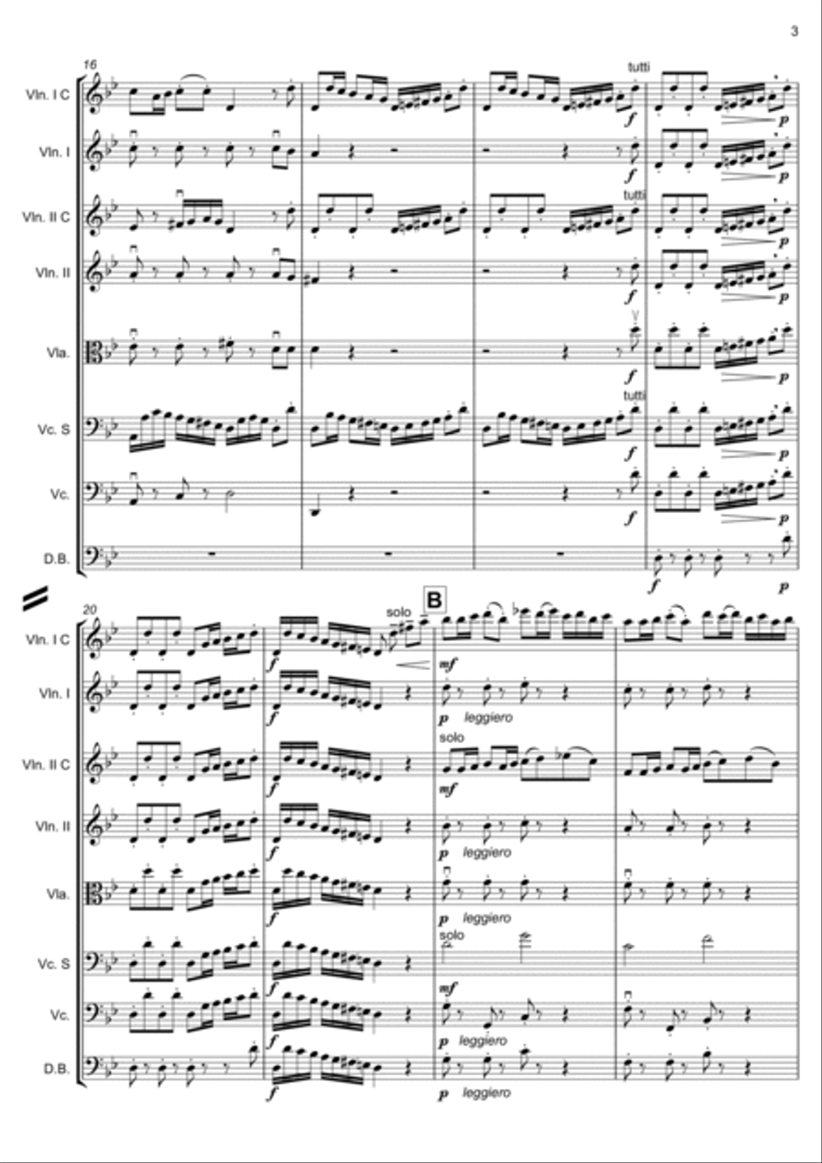 Concerto Grosso String Orchestra scores gallery preview page 3