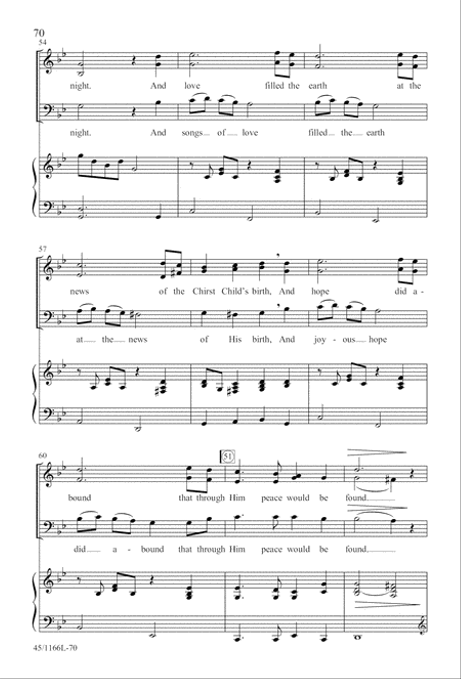 12 Carols for about 12 Singers 3-Part scores gallery preview page 71