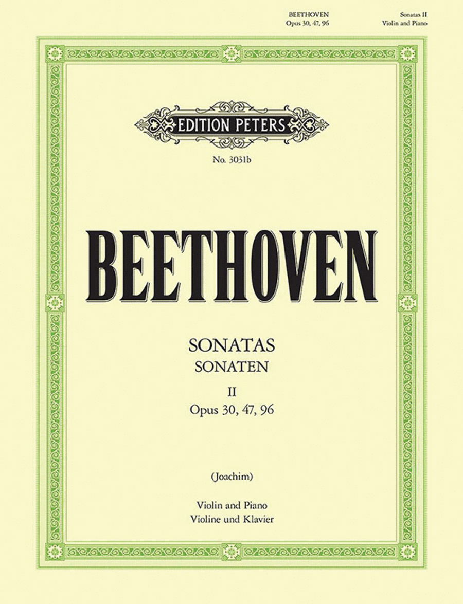 Complete Violin Sonatas -- Nos. 6-10 Violin Solo scores gallery preview page 1