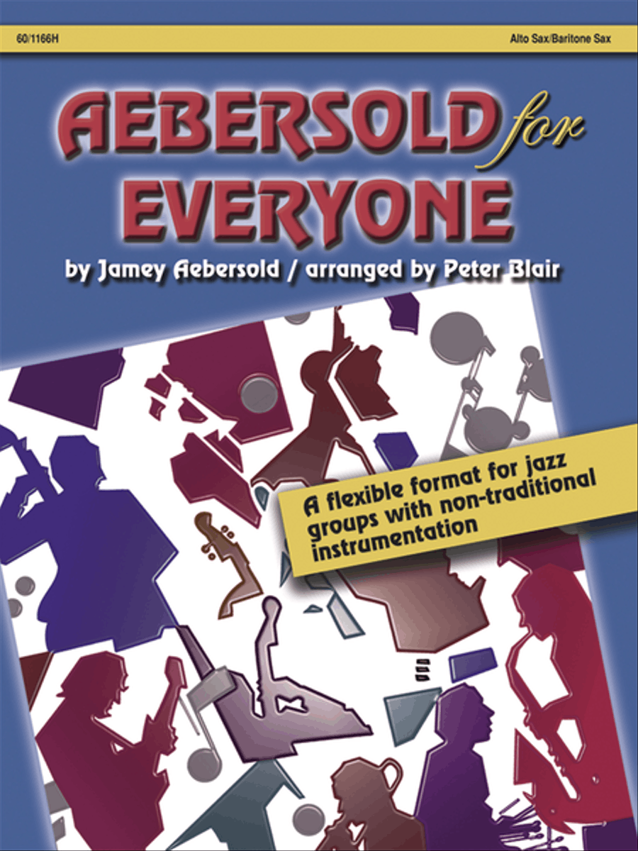 Aebersold for Everyone - Alto Sax/Baritone Sax Jazz Ensemble scores gallery preview page 1