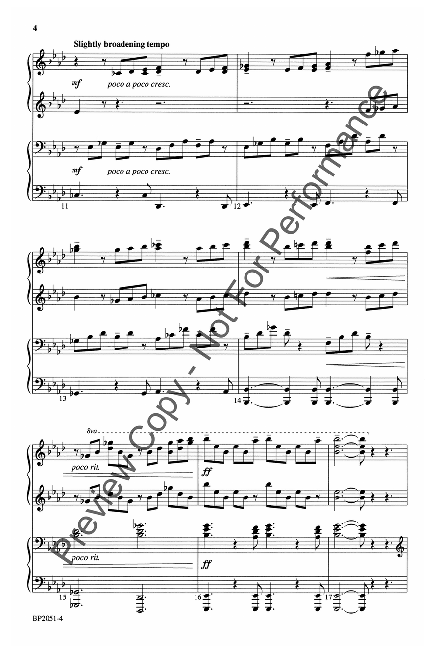 Hark! the Herald Angels Sing - Forrest 4-Part scores gallery preview page 5