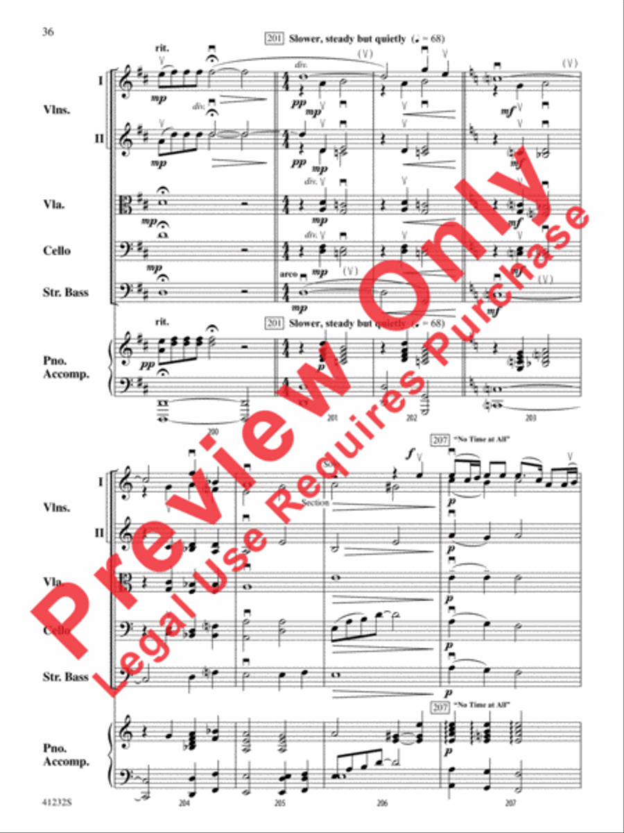 Pippin String Orchestra scores gallery preview page 37