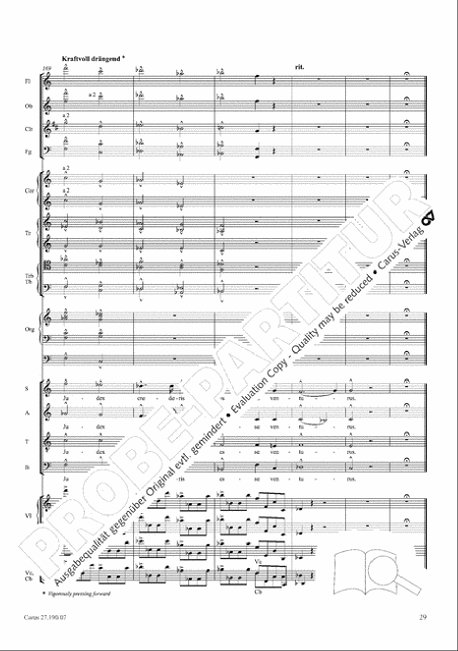 Te Deum 4-Part scores gallery preview page 37