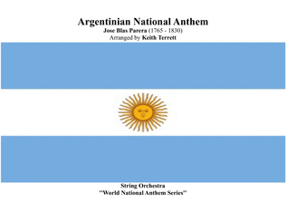 Book cover for Argentinian National Anthem for String Orchestra (MFAO World National Anthem Series)