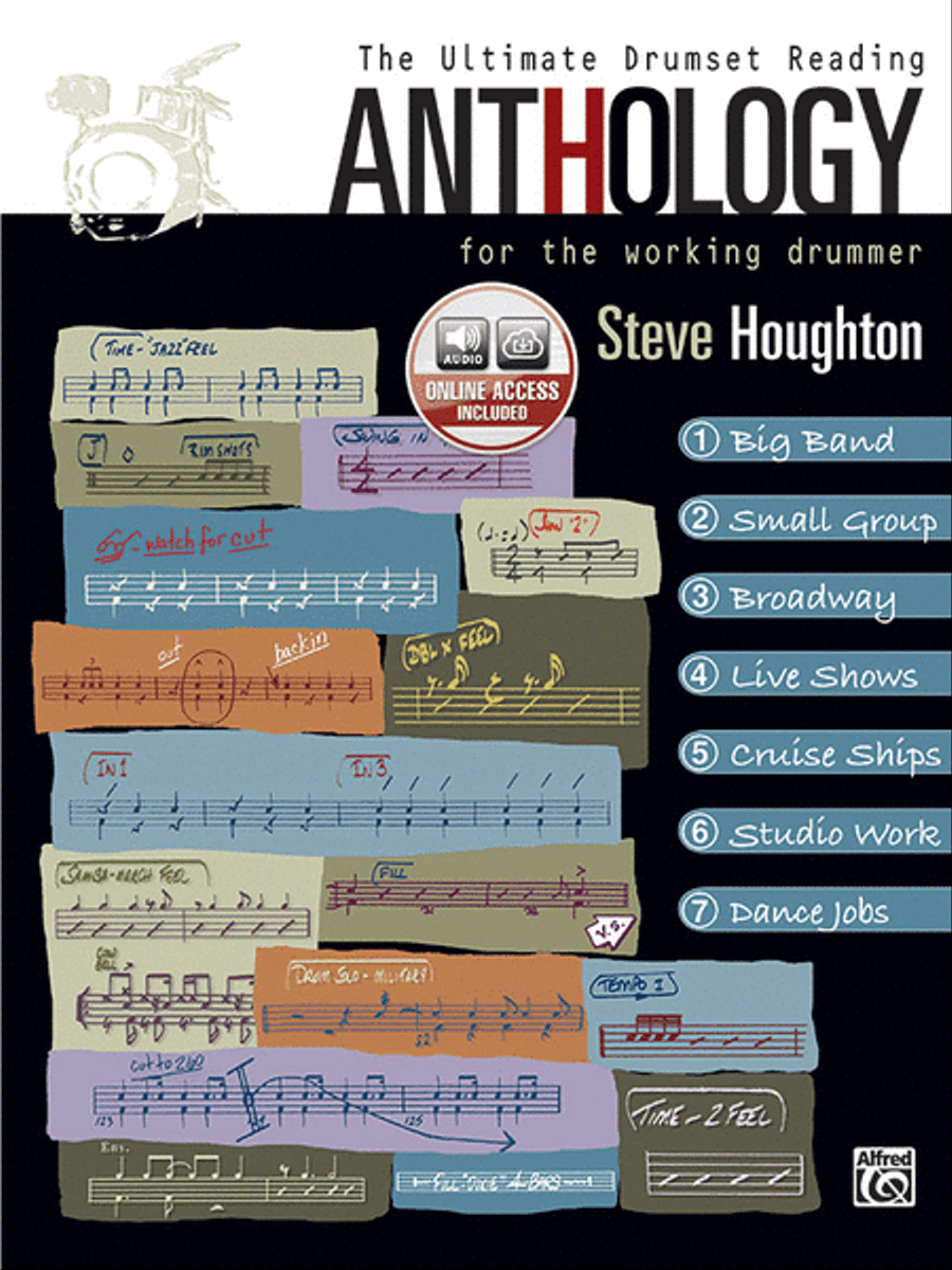 The Ultimate Drumset Reading Anthology Drum Set scores gallery preview page 1