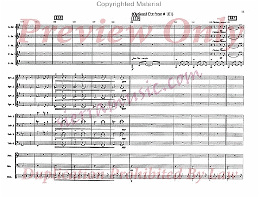 Greensleeves Big Band scores gallery preview page 12