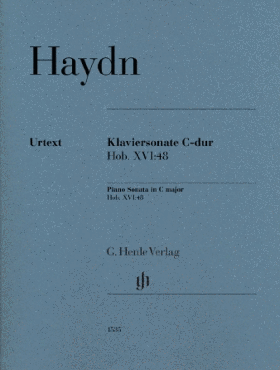 Piano Sonata in C Major, Hob. XVI: 48 Piano Solo scores gallery preview page 1