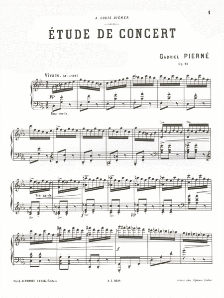 Concert Study, Op. 13 (piano)