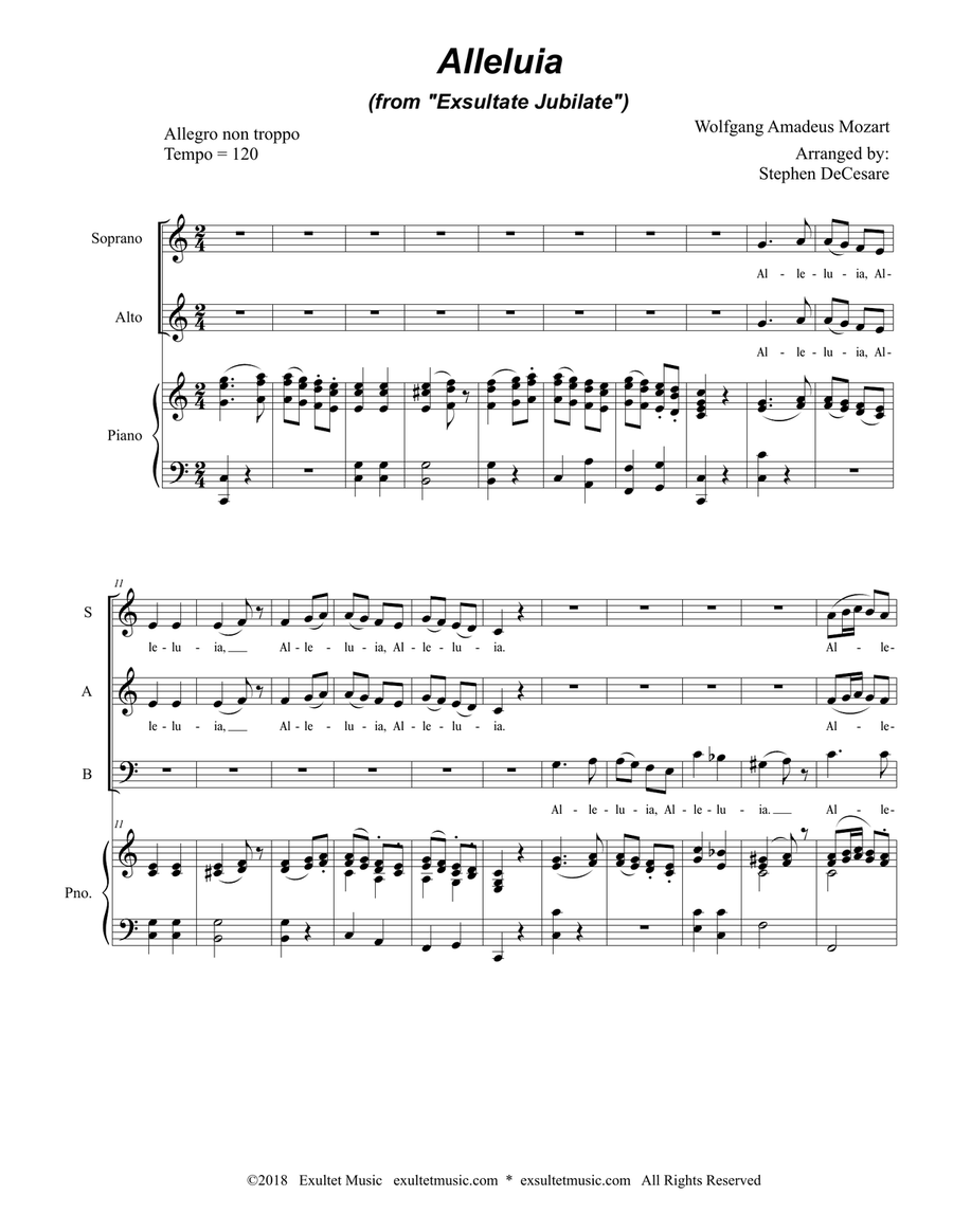 Alleluia (from 