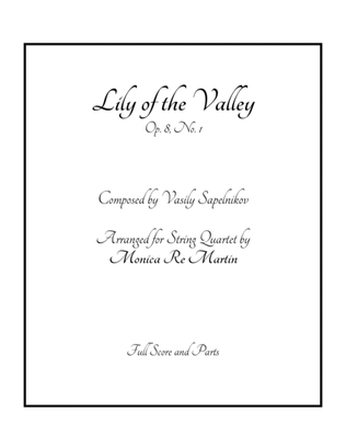 Book cover for Lily of the Valley, Op. 8 No. 1