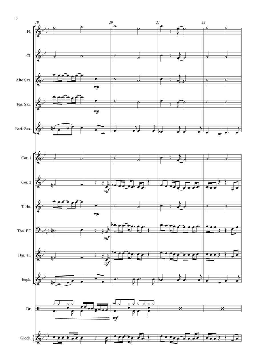 Electricity from the Broadway Musical BILLY ELLIOT Electricity from the Broadway Musical BILLY ELLIOT Large Ensemble scores gallery preview page 6