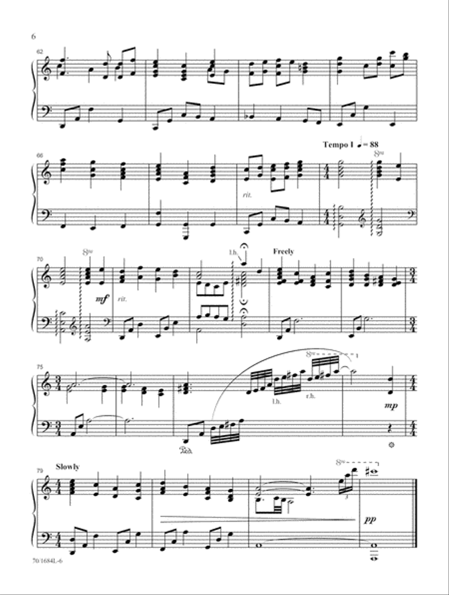Prayludes for Winter Piano Solo scores gallery preview page 6