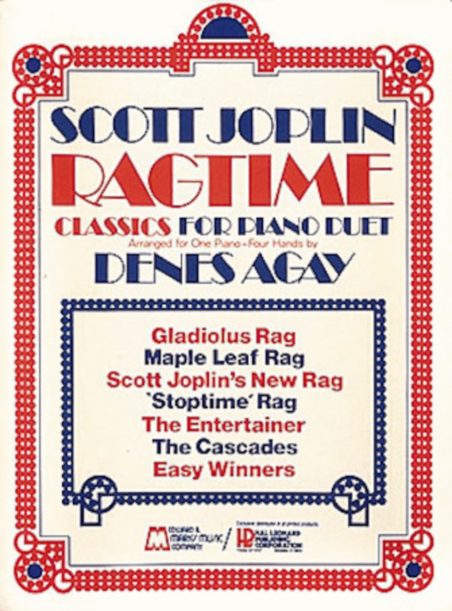 Scott Joplin's Ragtime Classics 1 Piano, 4-Hands scores gallery preview page 1