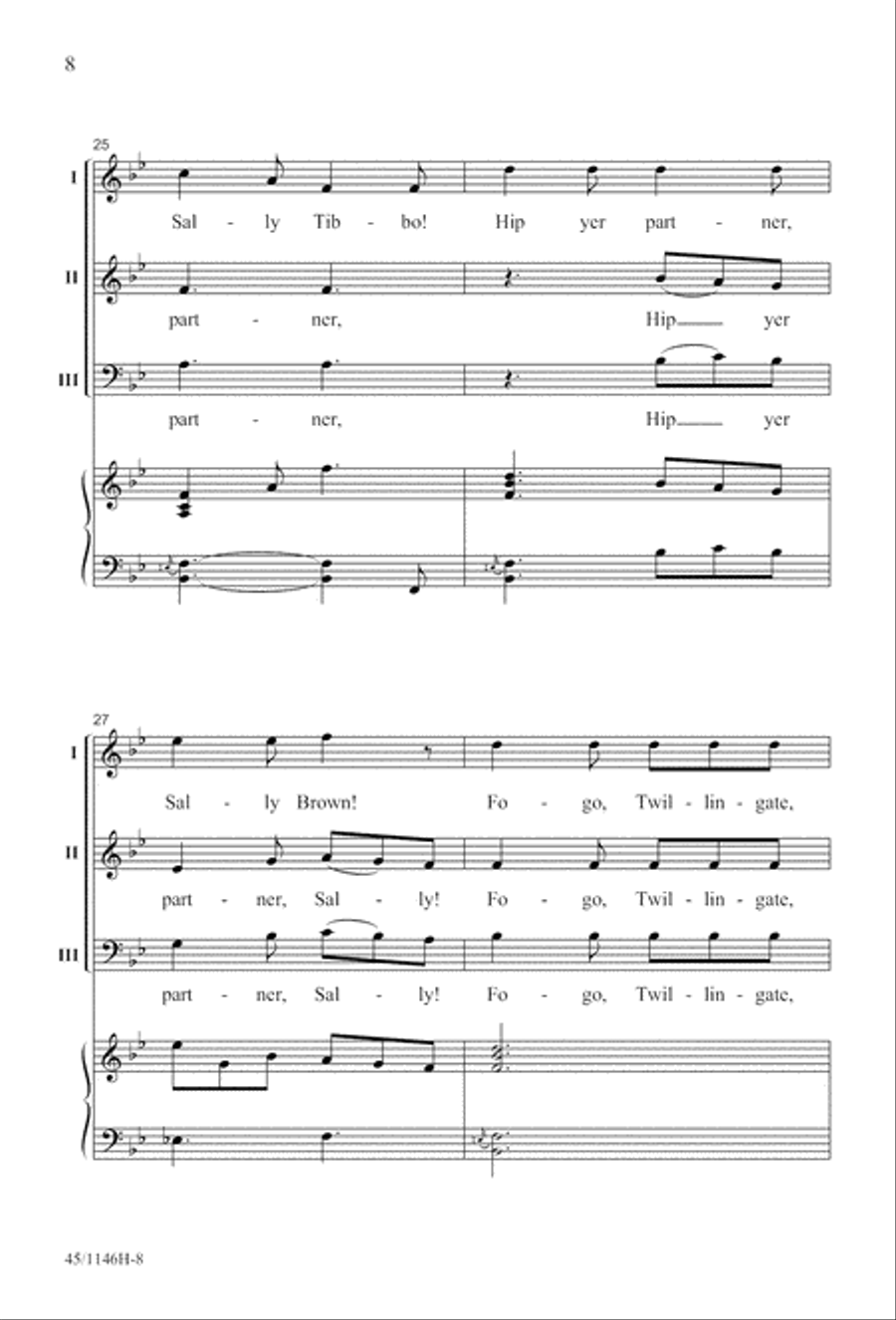 We Sing the World Around We Sing the World Around Choir scores gallery preview page 8