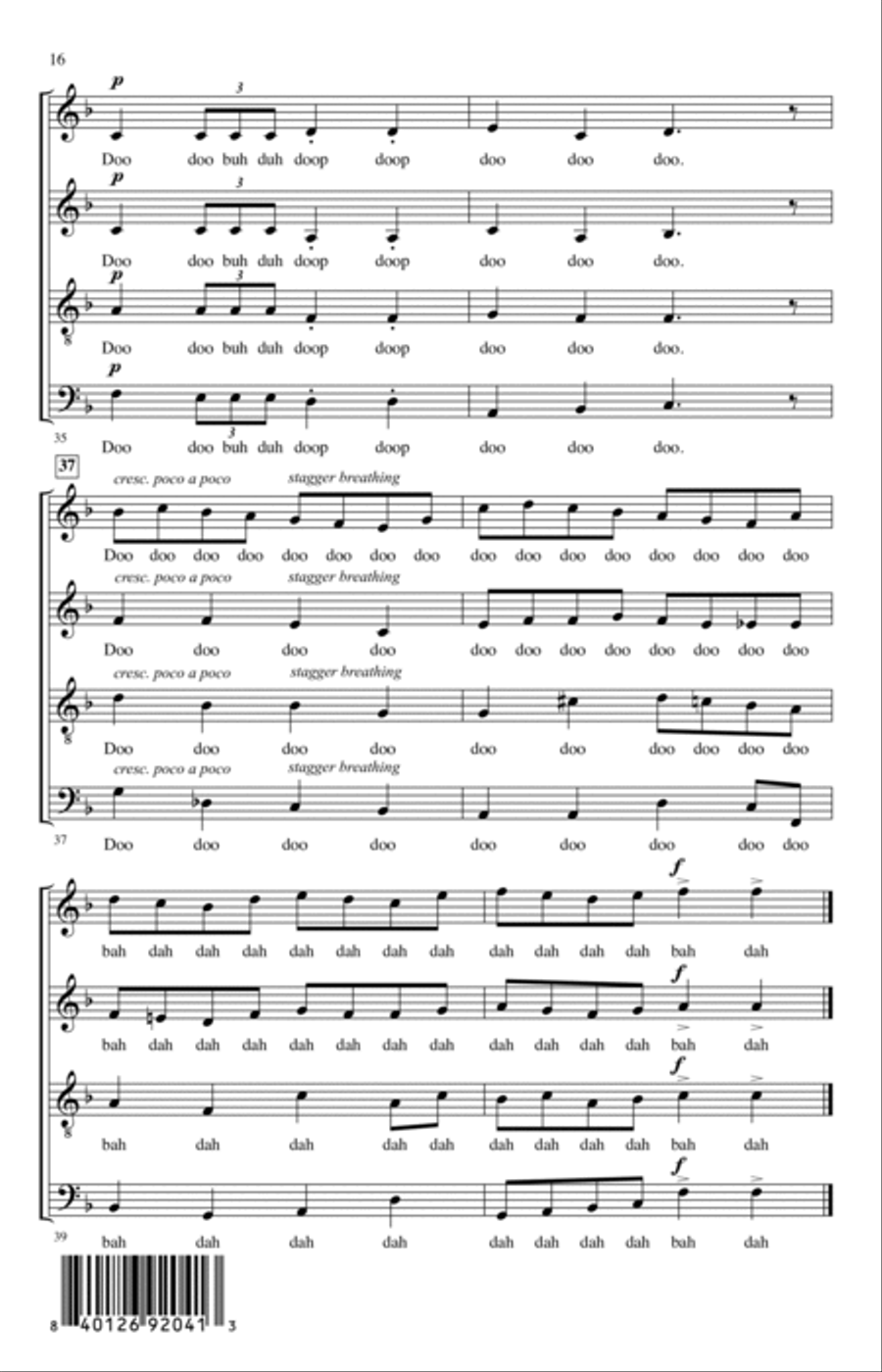 Three Jazzy Nutcrackers Three Jazzy Nutcrackers 4-Part scores gallery preview page 15