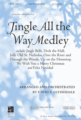 Book cover for Jingle All The Way Medley - SATB Anthem