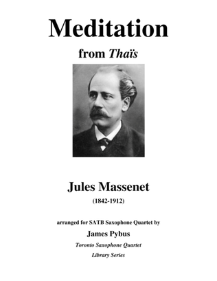 Book cover for Meditation from Thaïs