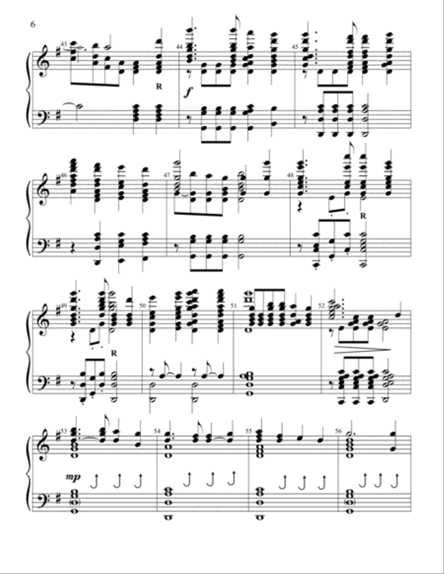 Bells & Chimes for Special Times Handbell Choir scores gallery preview page 46