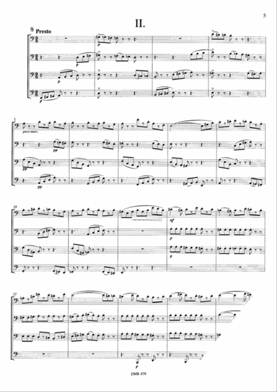 Wolkenschatten Wolkenschatten Tuba Quartet scores gallery preview page 4