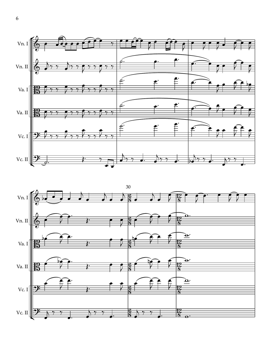 Killer Queen Cello scores gallery preview page 6