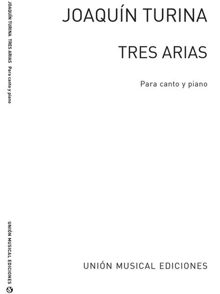 Turina Tres Arias