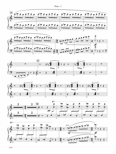Frolicking Winds (from Symphonic Dance): Piano Accompaniment