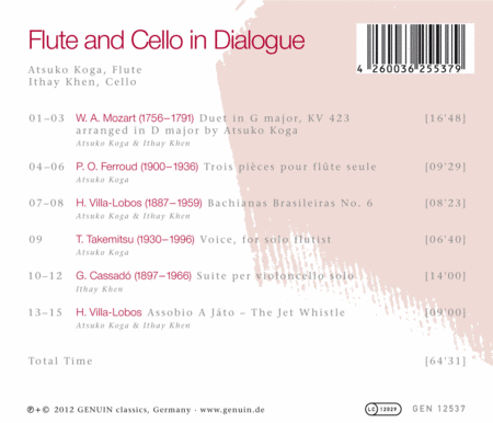 Flute and Cello in Dialogue