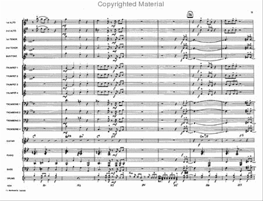 East Side Drive Jazz Ensemble - Sheet Music page 15
