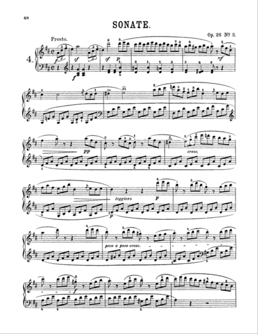 Clementi: Piano Sonatas, (Volume I) Piano Solo scores gallery preview page 1