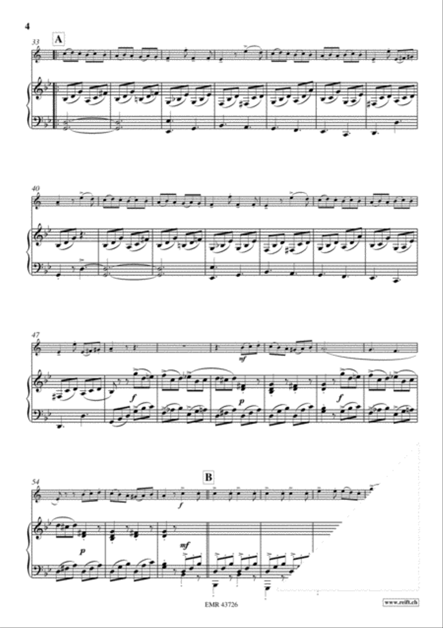 La Danza La Danza Cornet scores gallery preview page 4