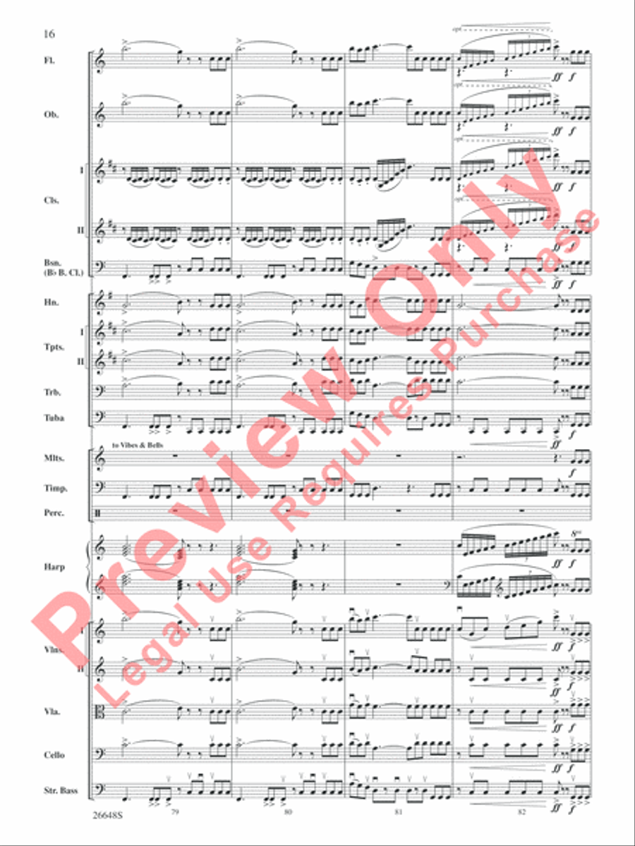 Superman Returns Full Orchestra scores gallery preview page 17