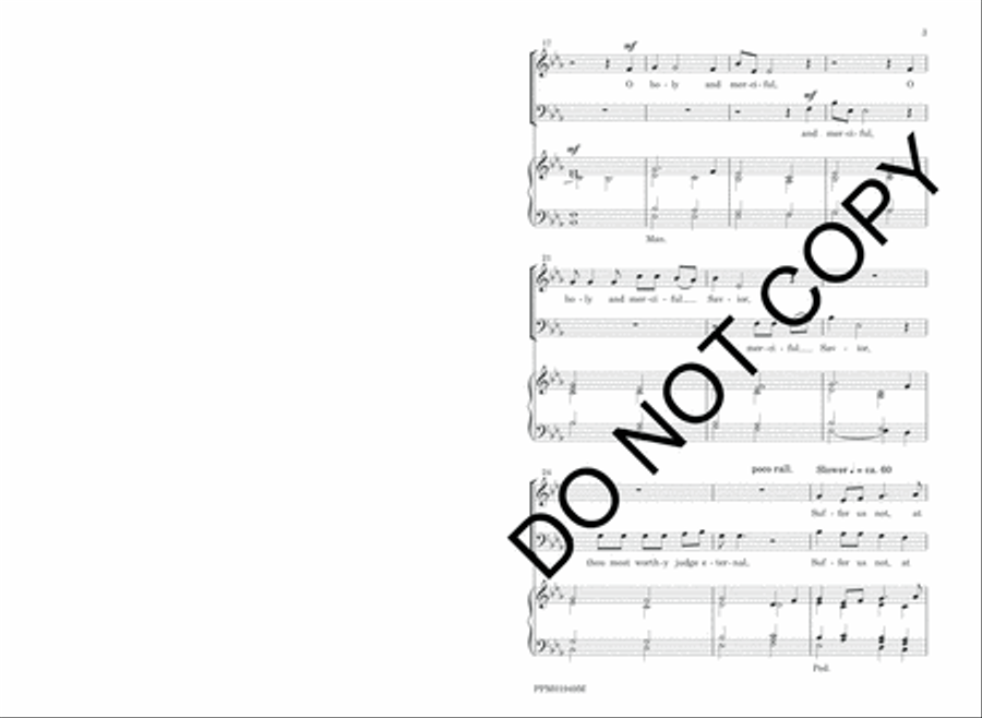 Thou Knowest, Lord 2-Part scores gallery preview page 6