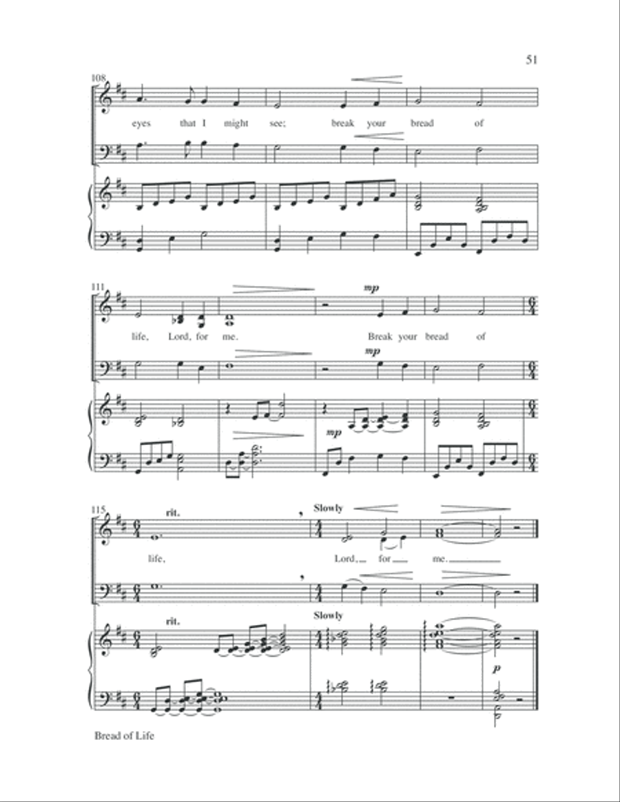 Easy Anthems, Vol. 4 3-Part scores gallery preview page 52