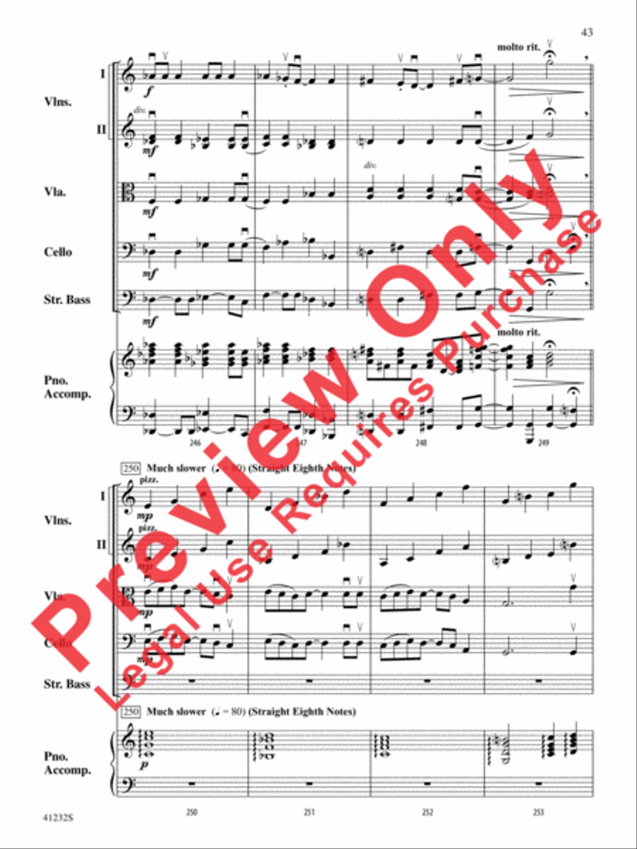 Pippin String Orchestra scores gallery preview page 44