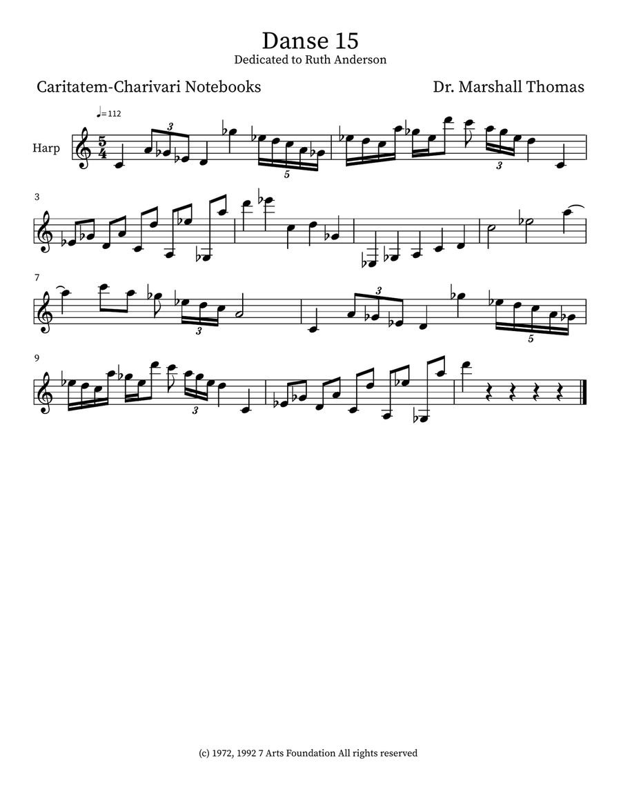 Danse 15 Small Ensemble scores gallery preview page 3