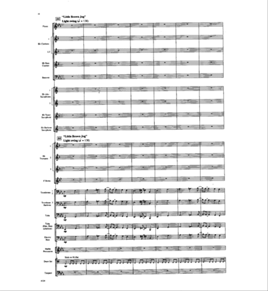 Big Band Cavalcade Big Band scores gallery preview page 11
