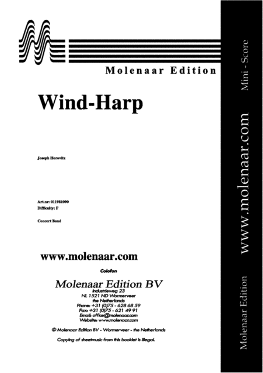 Wind-Harp Wind-Harp Concert Band scores gallery preview page 2