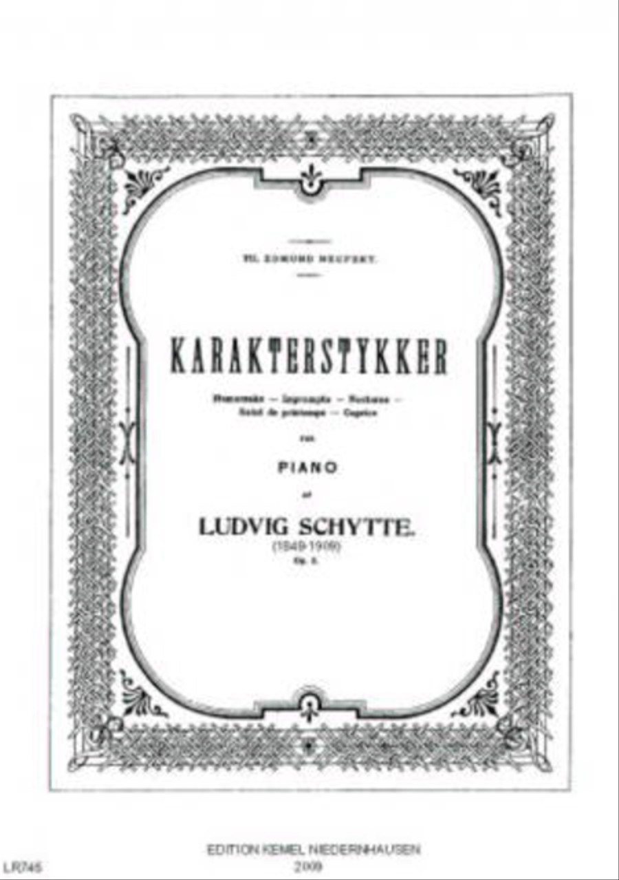 Karakterstykker Piano Solo scores gallery preview page 1