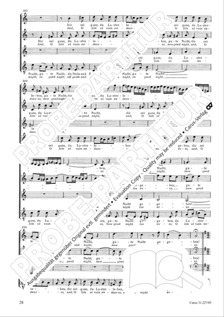 Jesu, my salvation (Jesu, thou my pleasure) SSATB scores gallery preview page 29